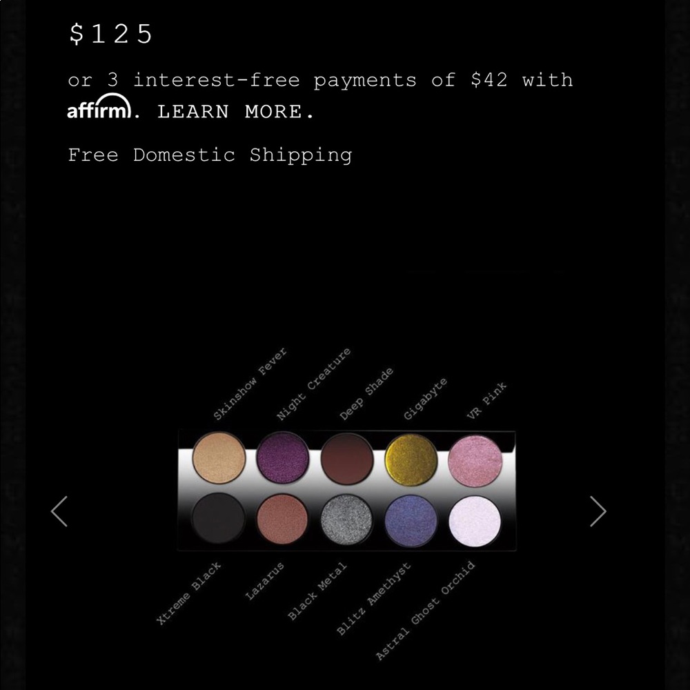 Pat McGrath Mothership III Subversive Palette